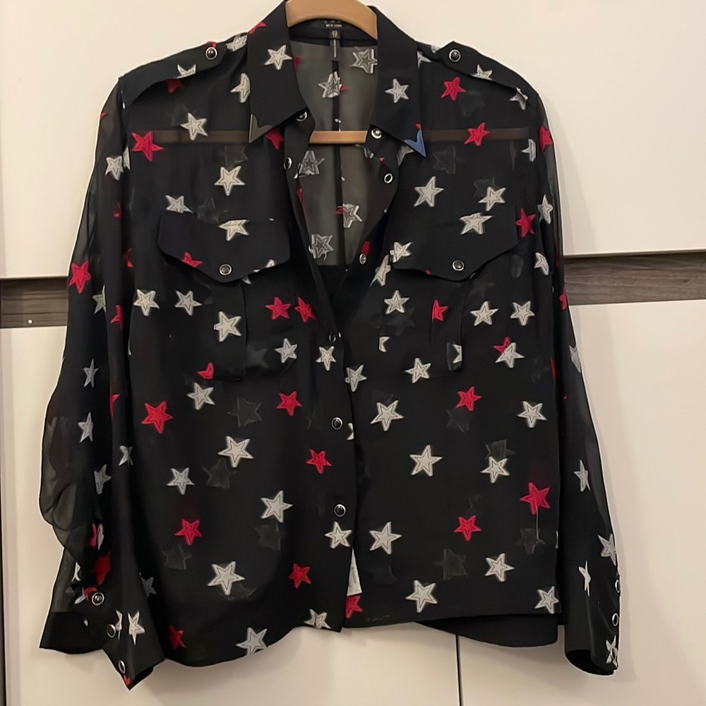 Rag & Bone blouse with stars